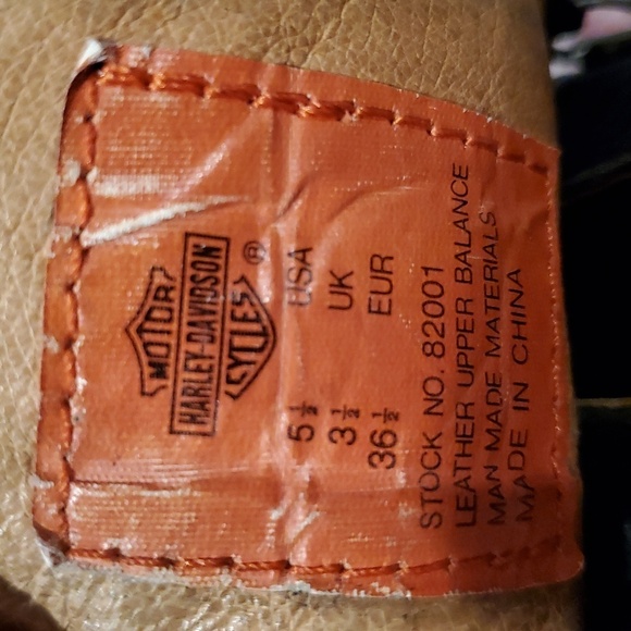 Harley Davidson moto boot  - 5.5 - Picture 12 of 12